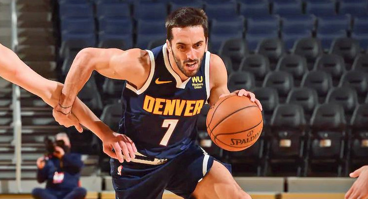 Facundo Campazzo en Denver Nuggets, AGENCIA NA