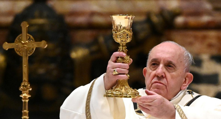 Papa Francisco en Misa de Gallo, REUTERS