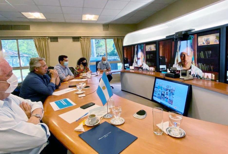 Reunión Alberto Fernández con gobernadores, Foto: Presidencia