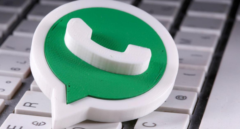 WhatsApp logo, REUTERS