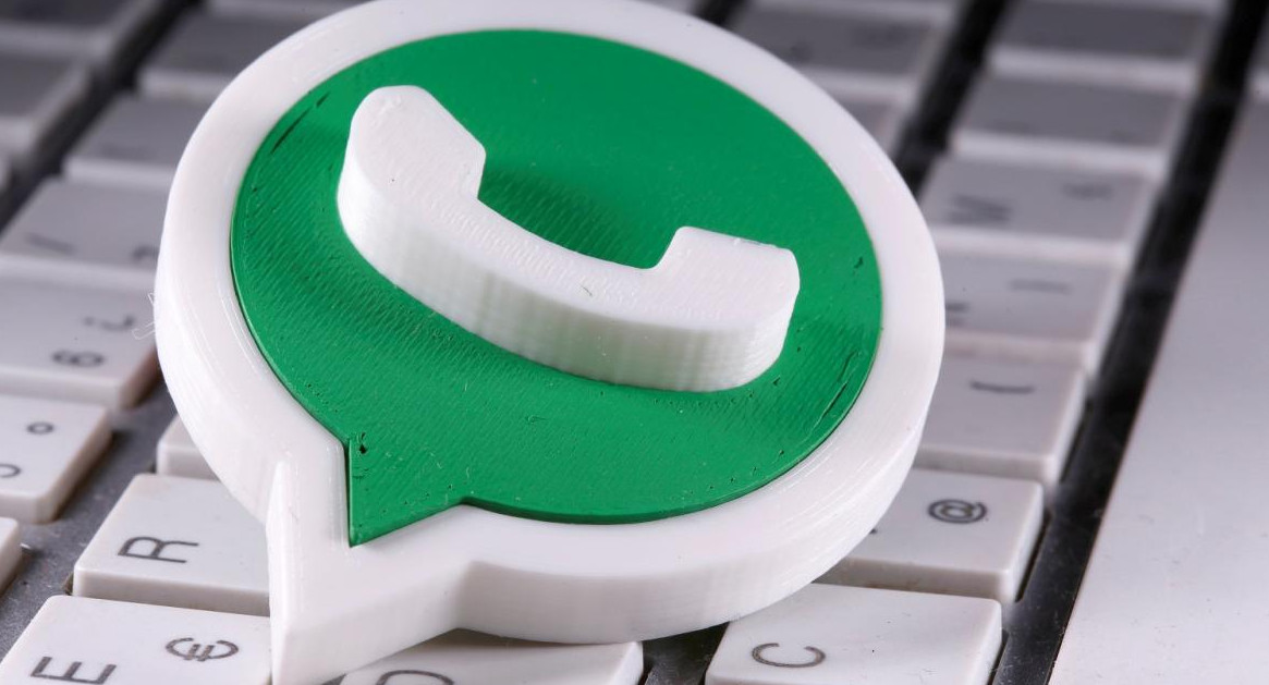 WhatsApp logo, REUTERS