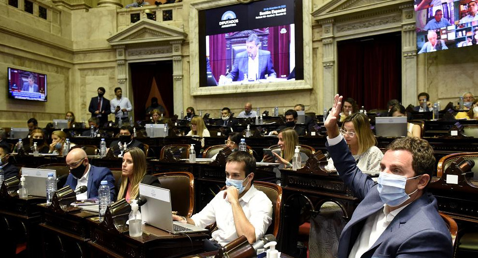 Sesión en Diputados, Cámara Baja, Congreso, NA