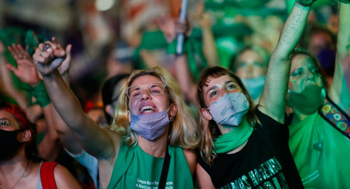 Aborto Legal ya es Ley en Argentina, un día histórico, en fotos, REUTERS