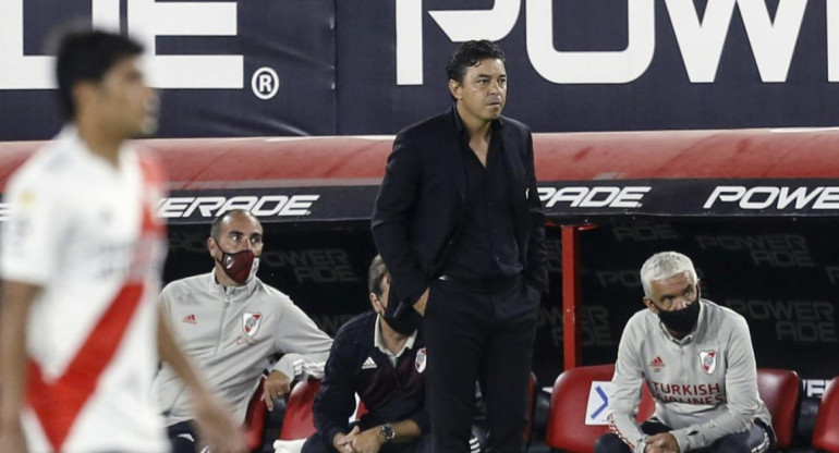 Marcelo Gallardo. Entrenador de RIver. Foto: NA