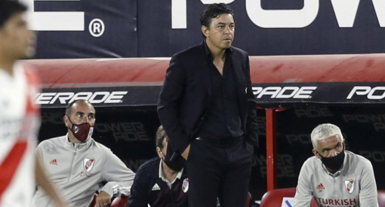 Marcelo Gallardo. Entrenador de RIver. Foto: NA