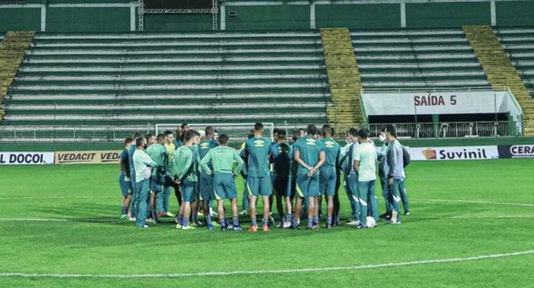 Chapecoense, fútbol de Brasil, Foto Prensa Chapecoense