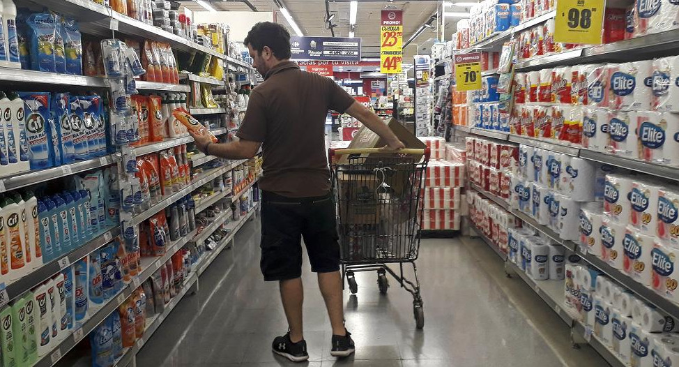 Supermercado, canasta básica de alimentos, consumo, inflación, Foto NA