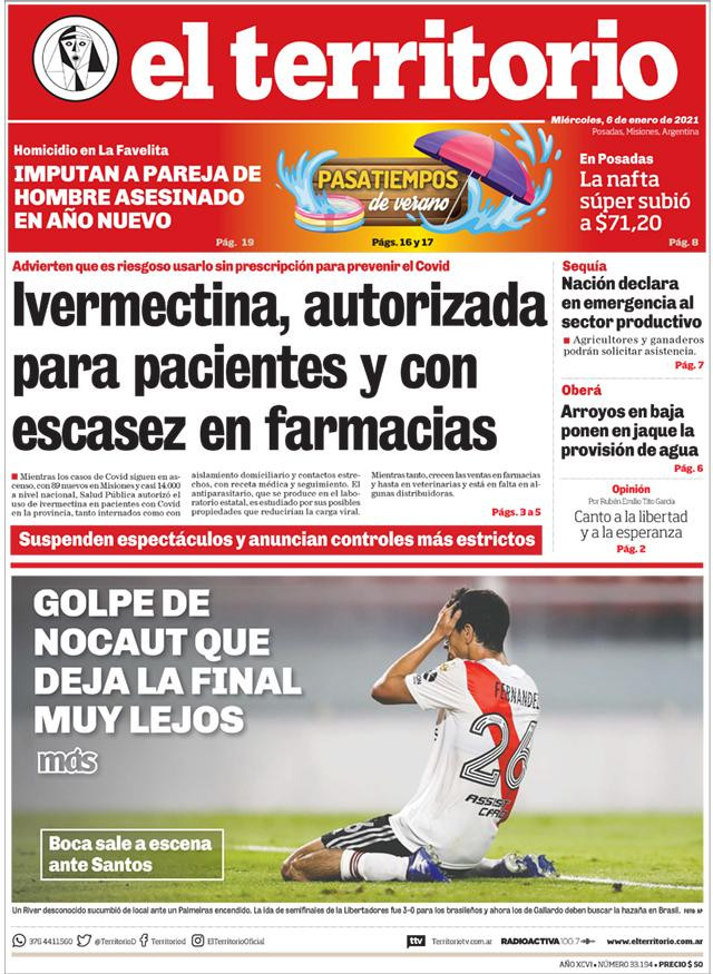 Ivermectina tapa de diario