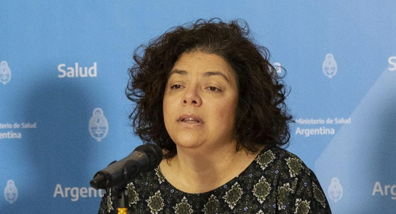 Carla Vizzotti, secretaria de Acceso a la Salud de la Nación, Ministerio de Salud, NA