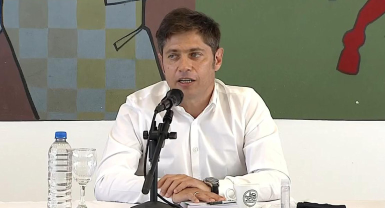 Axel Kicillof, gobernador de la provincia de Buenos Aires