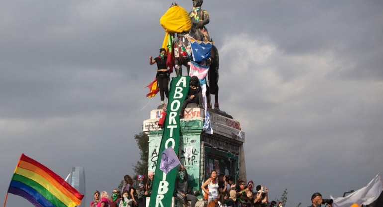 Marcha aborto en Chile