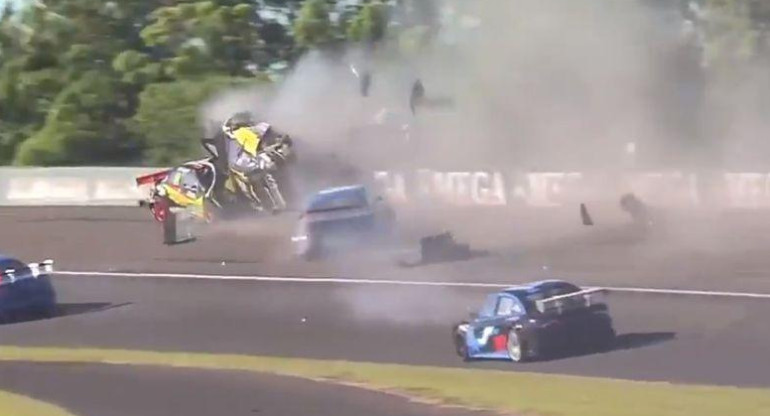 Accidente en el Top Race Junior