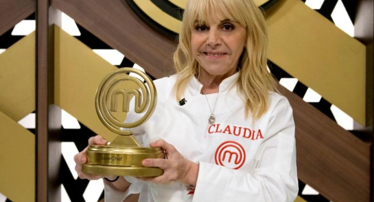 Claudia Villafañe la Gran Ganadora de Masterchef Celebrity Argentina	