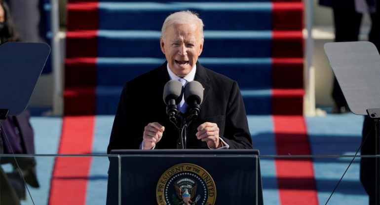 Joe Biden, jura como presidente de Estados Unidos, Reuters	