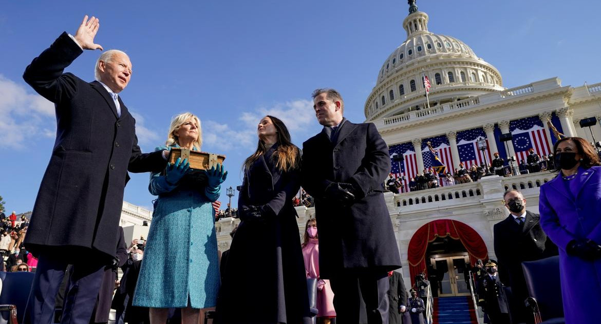 Asunción de Joe Biden en Estados Unidos, REUTERS