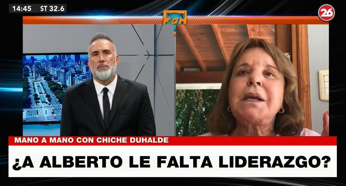 Hilda Chiche Duhalde, Canal 26