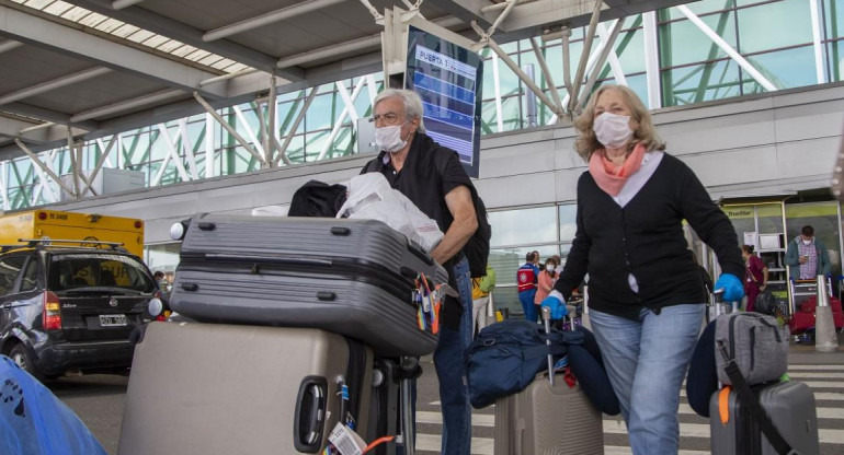 Aeropuerto de Ezeiza, pandemia, NA.