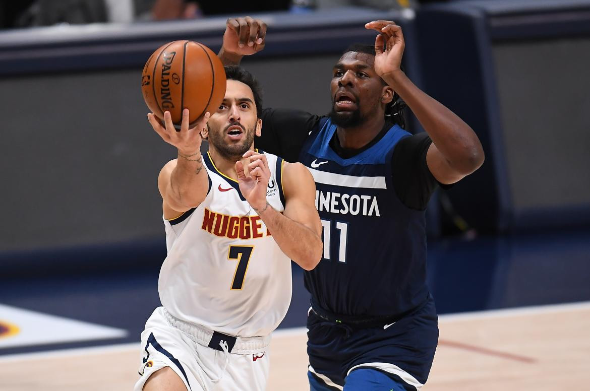 Facundo Campazzo en Denver Nuggets, REUTERS