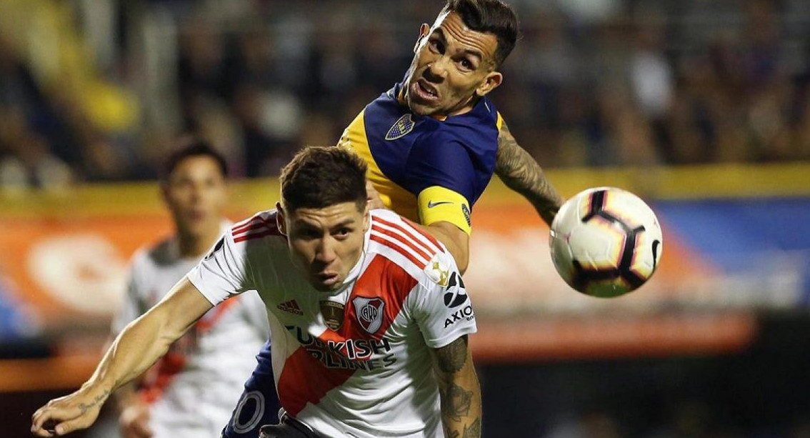 Carlos Tevez y Gonzalo Montiel, Boca Juniors, River Plate, Fútbol argentino