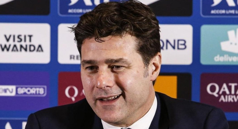 Mauricio Pochettino, técnico del PSG, NA