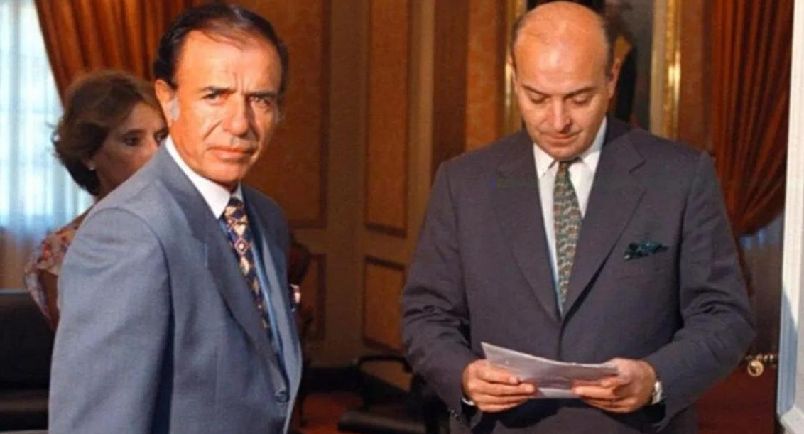 Carlos Saúl Menem y Juan Domingo Cavallo