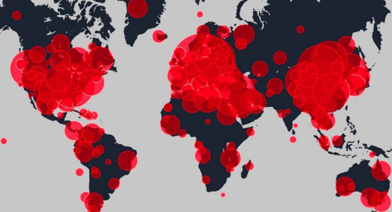 Coronavirus en el mundo, pandemia de Covid-19