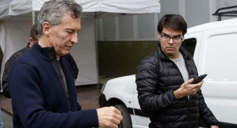 Mauricio Macri y Darío Nieto