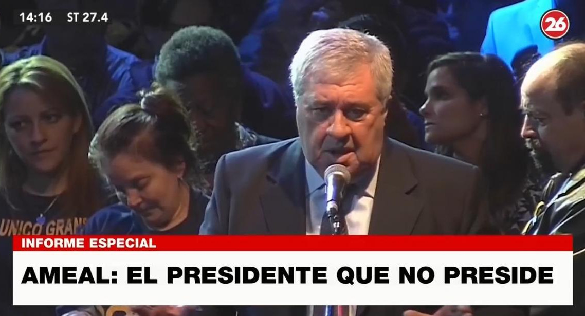 Jorge Amor Ameal: el presidente de Boca Juniors que no preside, CANAL 26	