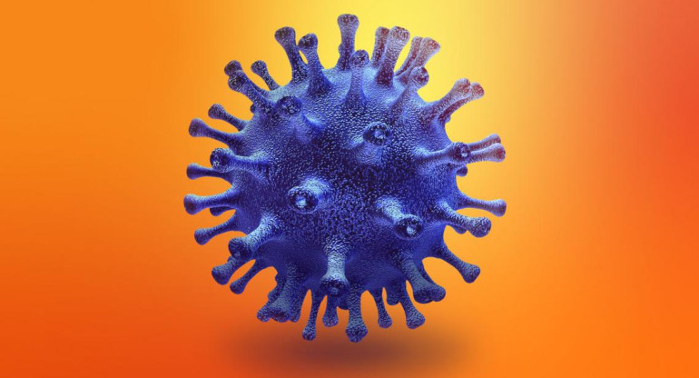 Coronavirus en el mundo, foto artística