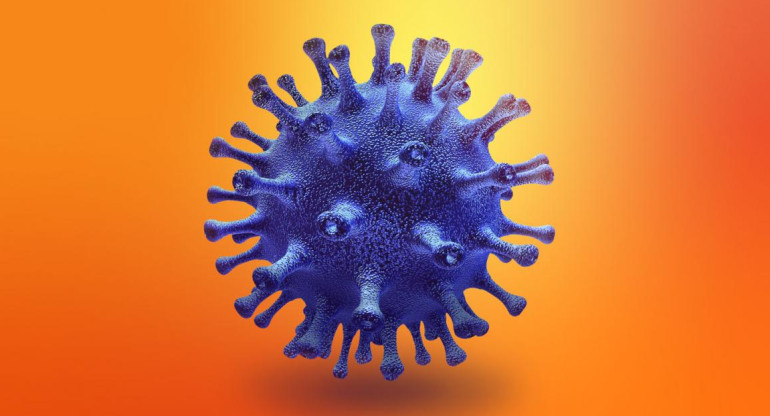 Coronavirus en el mundo, foto artística