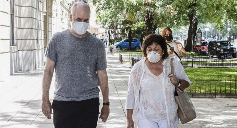 Horacio Rodríguez Larreta, Graciela Ocaña, NA	