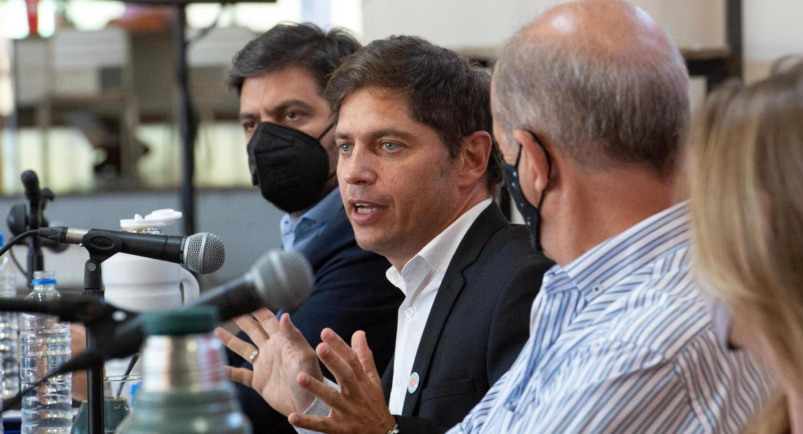 Gobernador de la Provincia, Axel Kicillof, NA