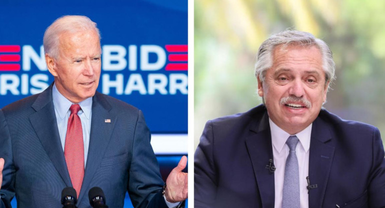 Biden y Alberto Fernández, relación bilateral