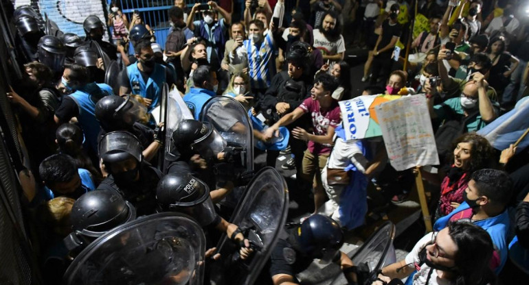 Incidentes en Formosa, protesta, Agencia NA