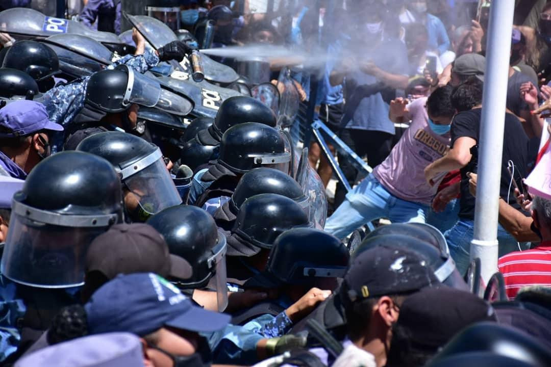 Incidentes en Formosa, protesta, Agencia NA