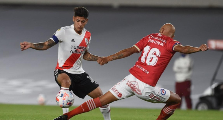 River Plate vs Argentinos Juniors, fútbol argentino, NA.