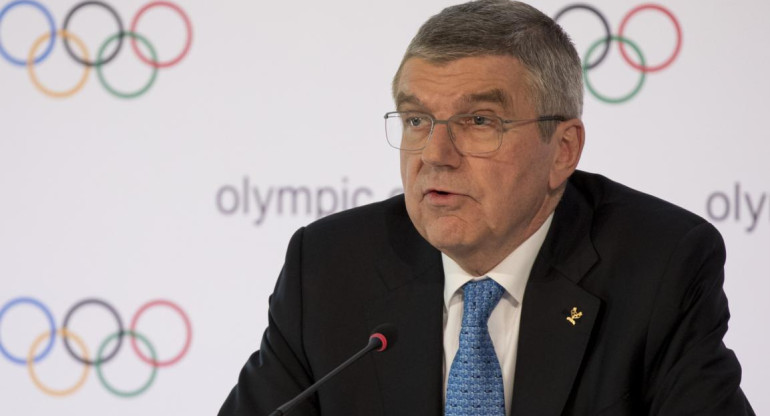 Thomas Bach, presidente del Comité Olímpico Internacional (COI), NA