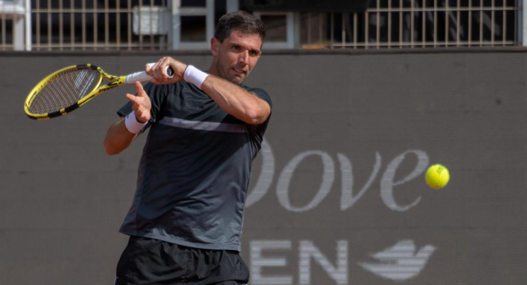 Federico Delbonis en el ATP 250 de Santiago de Chile