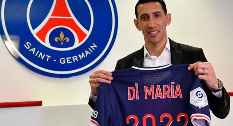 Ángel Di María, PSG, fútbol