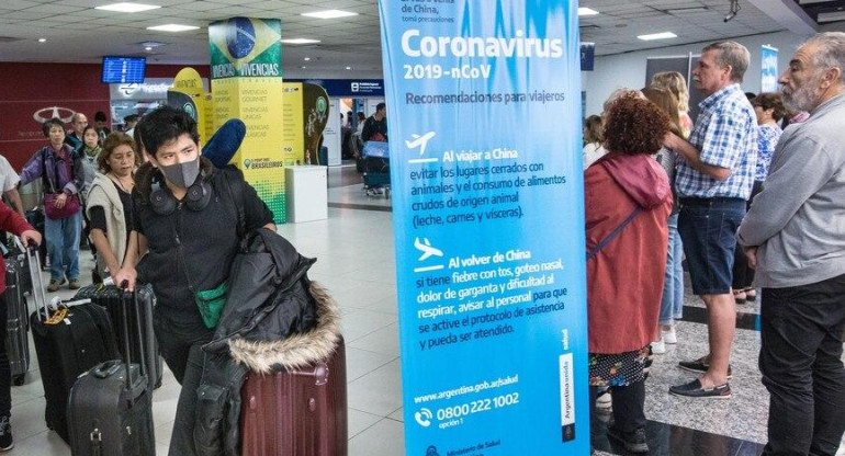 Controles en Aeropuerto de Ezeiza