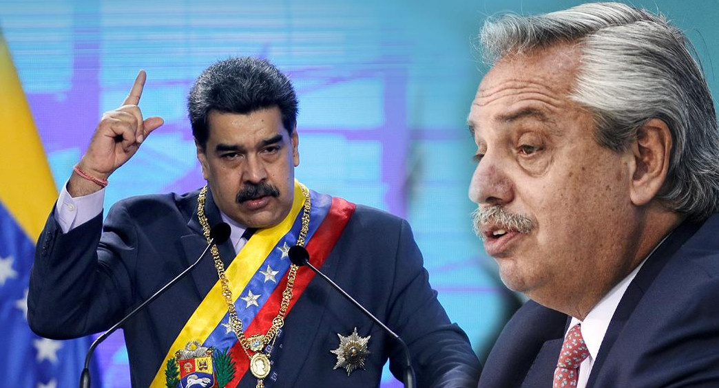 Nicolás Maduro y Alberto Fernández, Venezuela y Argentina, Fotos NA