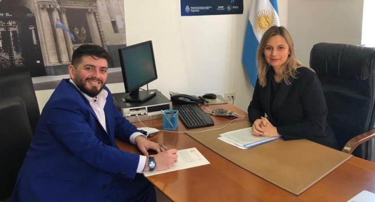 Diego Maradona Jr. recibió la ciudadanía argentina