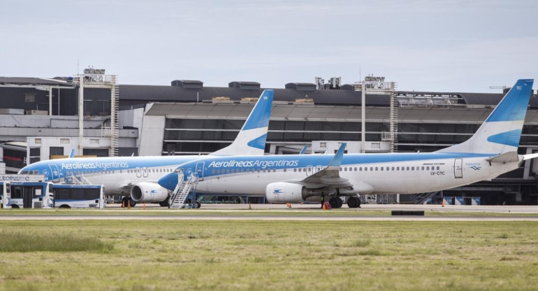 Aerolíneas Argentinas, Foto NA