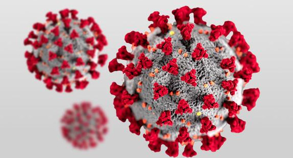 Coronavirus en el mundo, foto artística