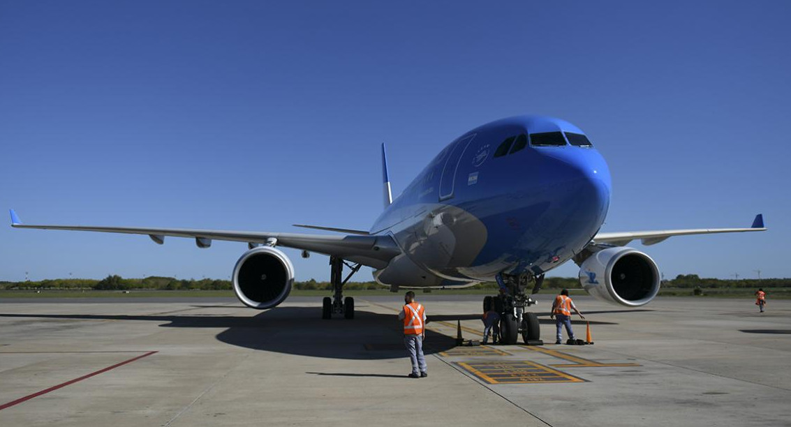 Aerolíneas Argentinas, Foto NA