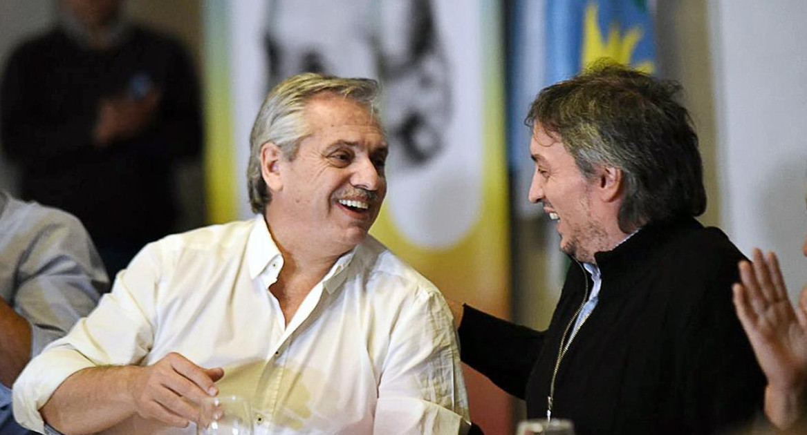 Alberto Fernández y Máximo Kirchner, AGENCIA NA