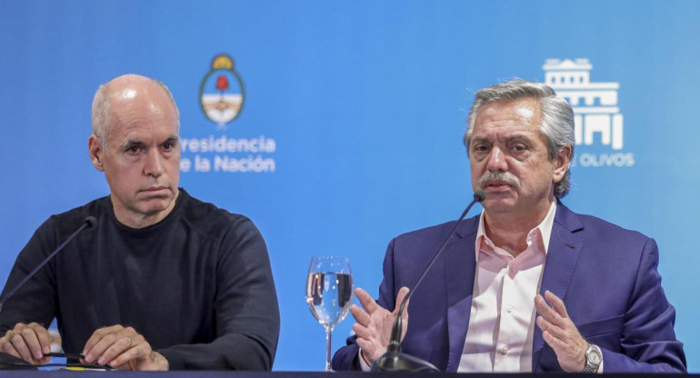 Alberto Fernández y Rodríguez Larreta, NA