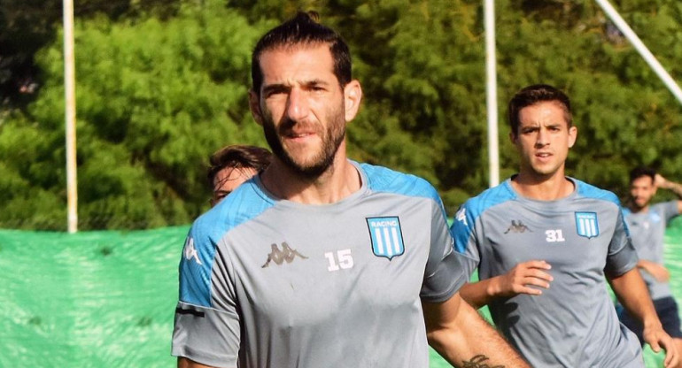 Ignacio Piatti, Racing Club, entrenamiento, fútbol argentino, NA