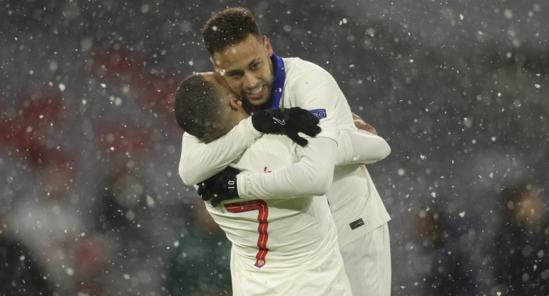 Festejo del PSG ante el Bayern Munich por Champions League, AGENCIA NA