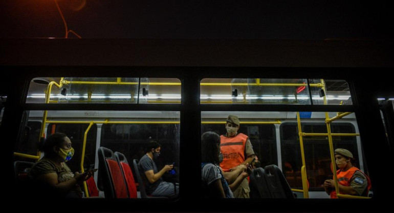 Controles en el transporte por segunda ola de coronavirus, Prensa Presidencia